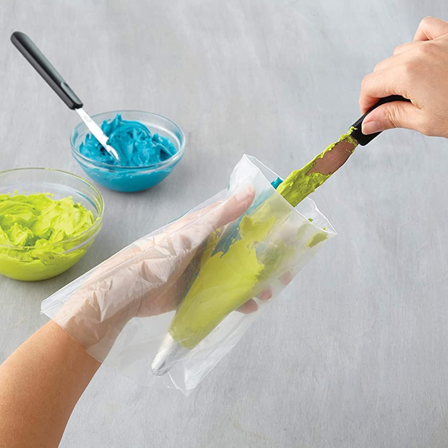 Cake Decorating Icing Spatula Set, 3-Piece