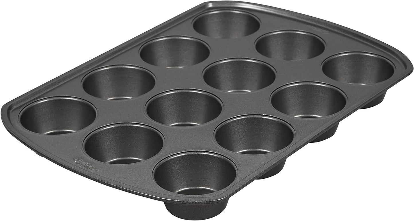 Perfect Results Premium Nonstick Bakeware Essentials Set - Perfect for Everyday Use and Baking Cookies, Cupcakes, Cakes, Steel, 6-Piece