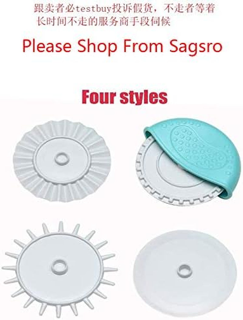 Pastry Wheel Cutter Fundeal Pastry Wheel Decorator Beautiful Pie Crust Pastry Lattice Decoration Tools for Pies, Pasta, Puff Pastry or Fondant