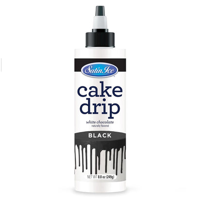 Cake Drip, Black, 8.8 Ounce