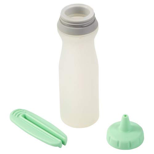 Wilton 1904-9312 Melting Bottle, 1 Count (Pack of 1), Clear/Mint/Grey