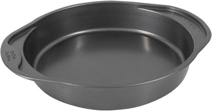 Nonstick round Cake Pan 9", Carbon Steel Pan with Premium Food-Grade Coating, Non-Stick Cake Pan for Birthday Cakes and Others, Bakeware DIY - Classic Collection