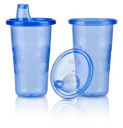 6 Pack Reusable Cups with Lids, 10 Ounce