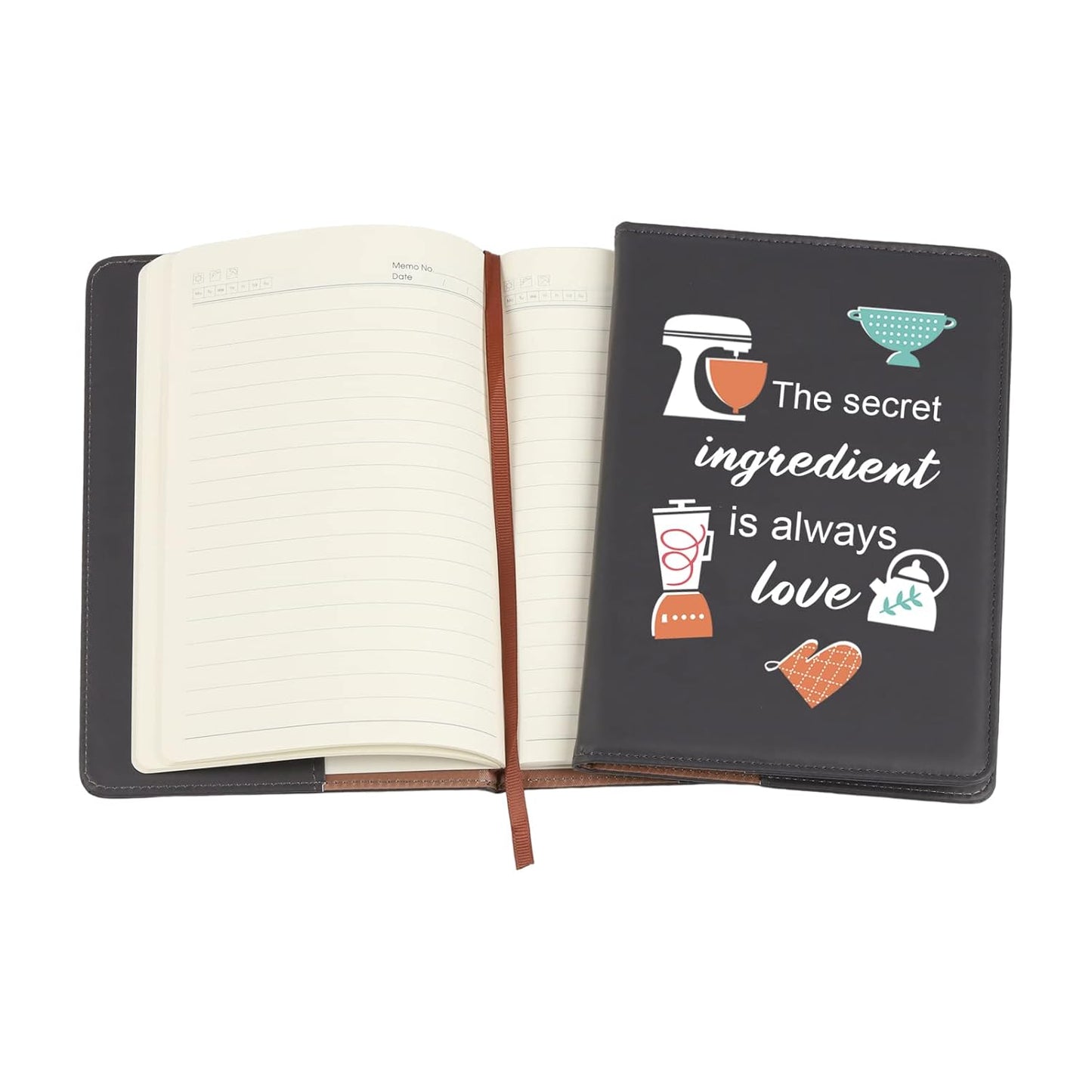 Gzrlyf the Secret Ingredient Is Always Love Baker Notebook Cover Baking Recipe Journal Pastry Chef Gift Baking Lover Gifts (Notebook)