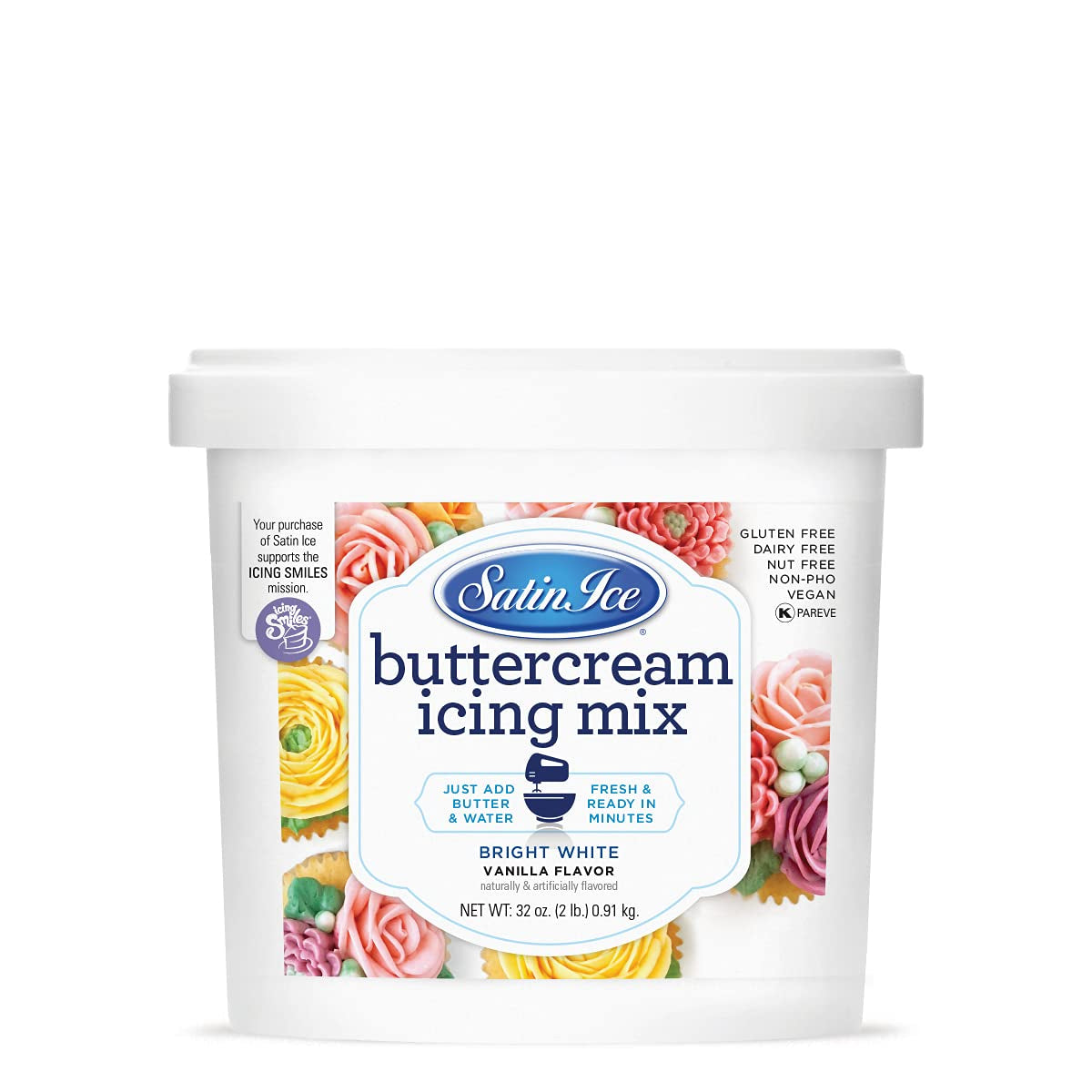 Buttercream Icing Mix, 2 Pounds