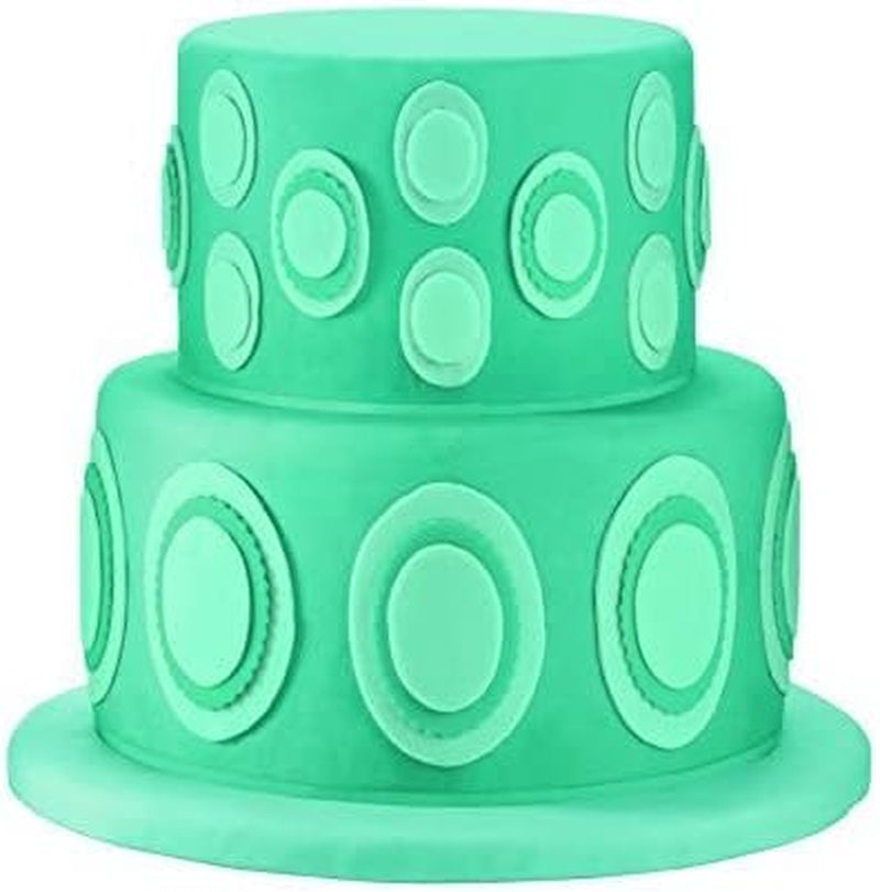 6-Piece Nesting Fondant Double Sided Cut Out Cutters, Oval