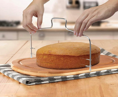 Cake Square Pan Sets for Baking + Cake Decorating Supplies: 4 Non-Stick Springform Pans Set (8.5,9.5, 10, 11 Inches), Icing Tips, Cake Leveler – Multi-Functional Leak-Proof Cheesecake Pan & Ebook