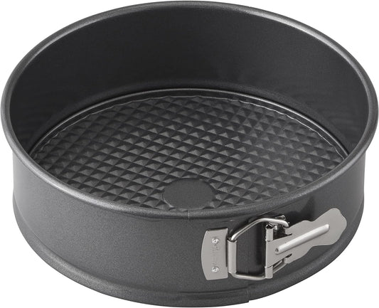 Advance Select Premium Non-Stick Springform Pan, 9 X 2.75-Inch, 2-Piece, Steel, Silver