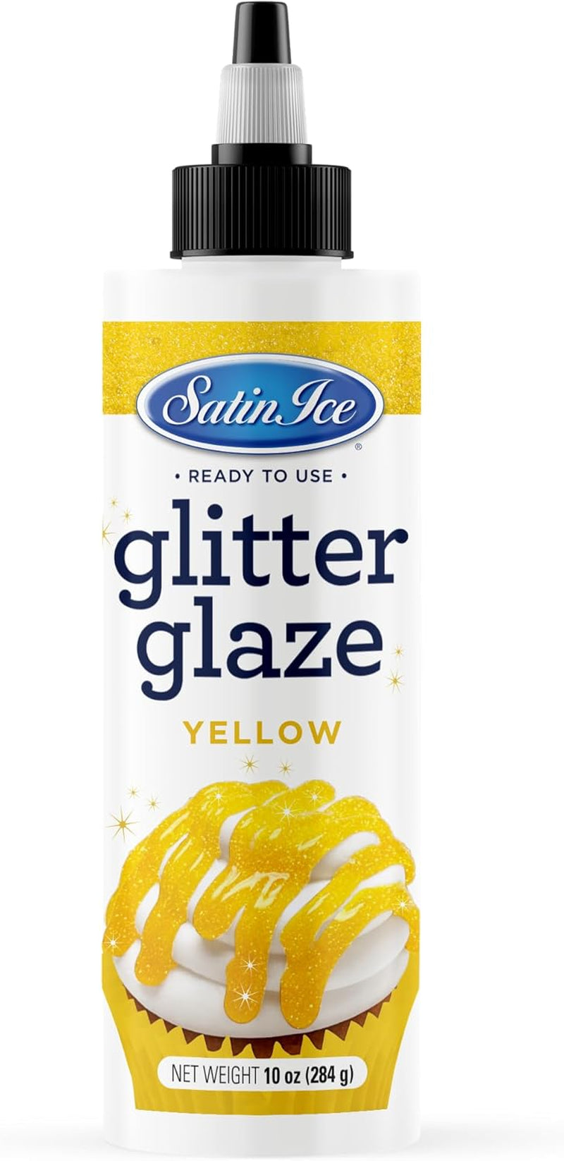 Yellow Glitter Glaze - 10Oz - Bottle