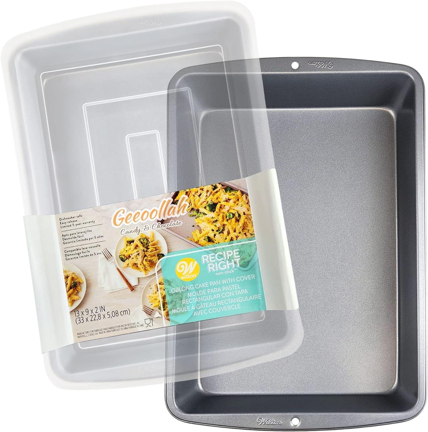 Wilton Baking Products (9 X 13 Pan W/Lid)