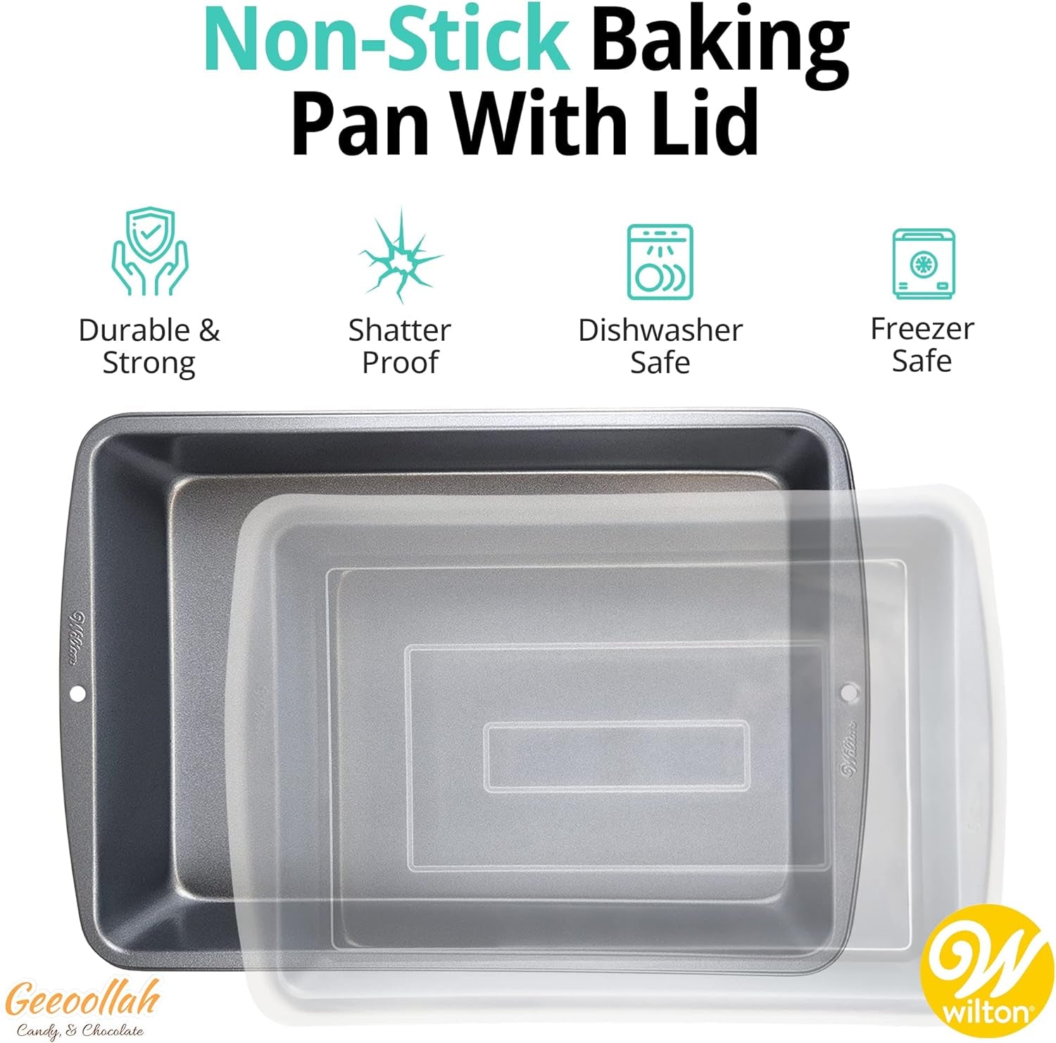 Wilton Baking Products (9 X 13 Pan W/Lid)