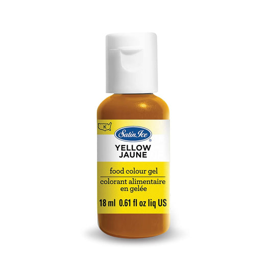 Food Color Liquid Gel, 0.61 Fl Oz Bottle, Yellow