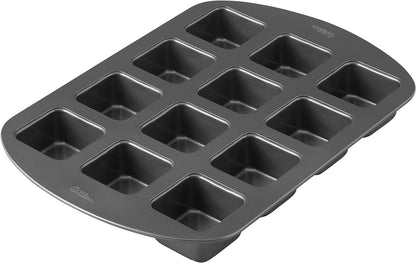 Perfect Results Premium Non-Stick Bar Baking Pan, 12-Cavity, Steel